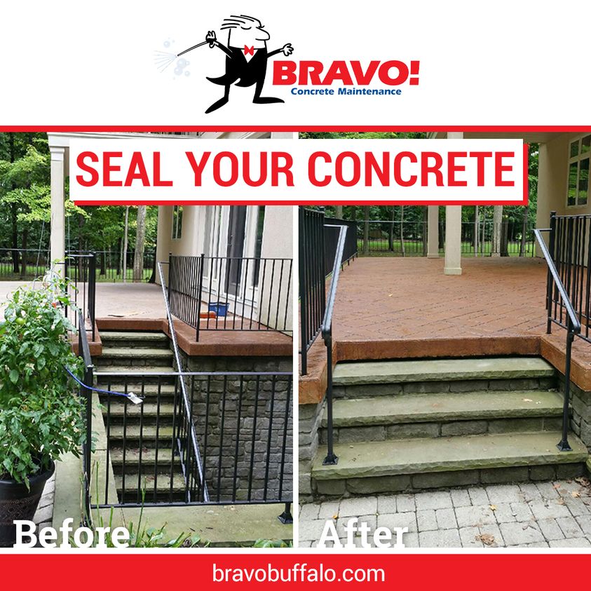 Spring is coming and that means it’s time to seal your concrete!